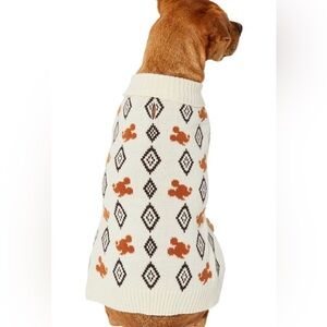 Disney chewy pet apparel mickey southwest sweater size L new nwt